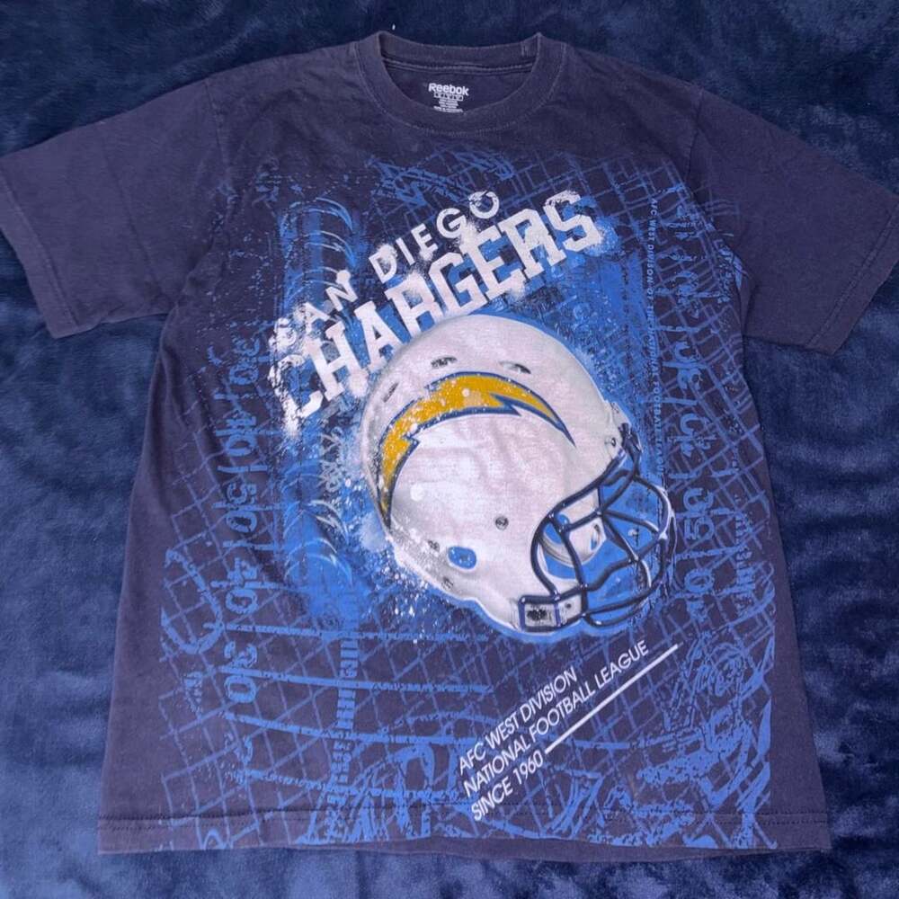 Reebok San Diego Chargers NFL Graphic T-Shirt